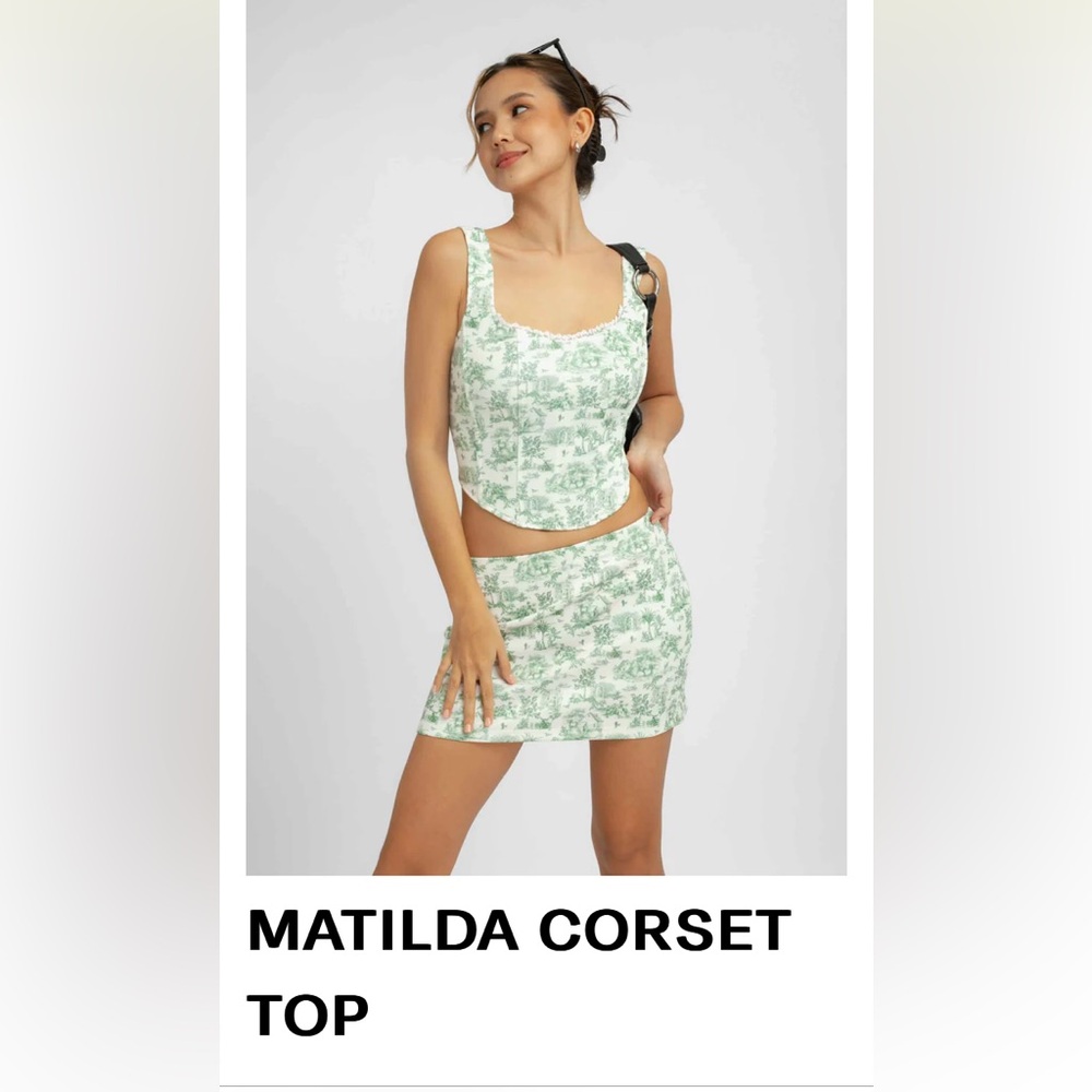 Blackbough Matilda corset top